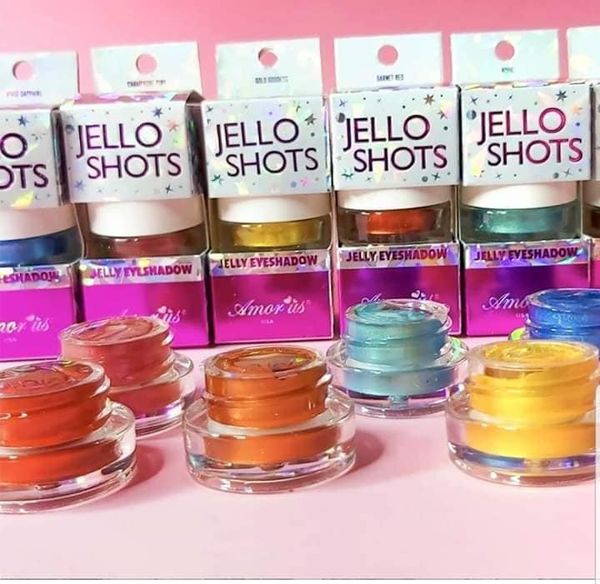 Amor us Jello Shots jelly eyeshadow - Garnet Red