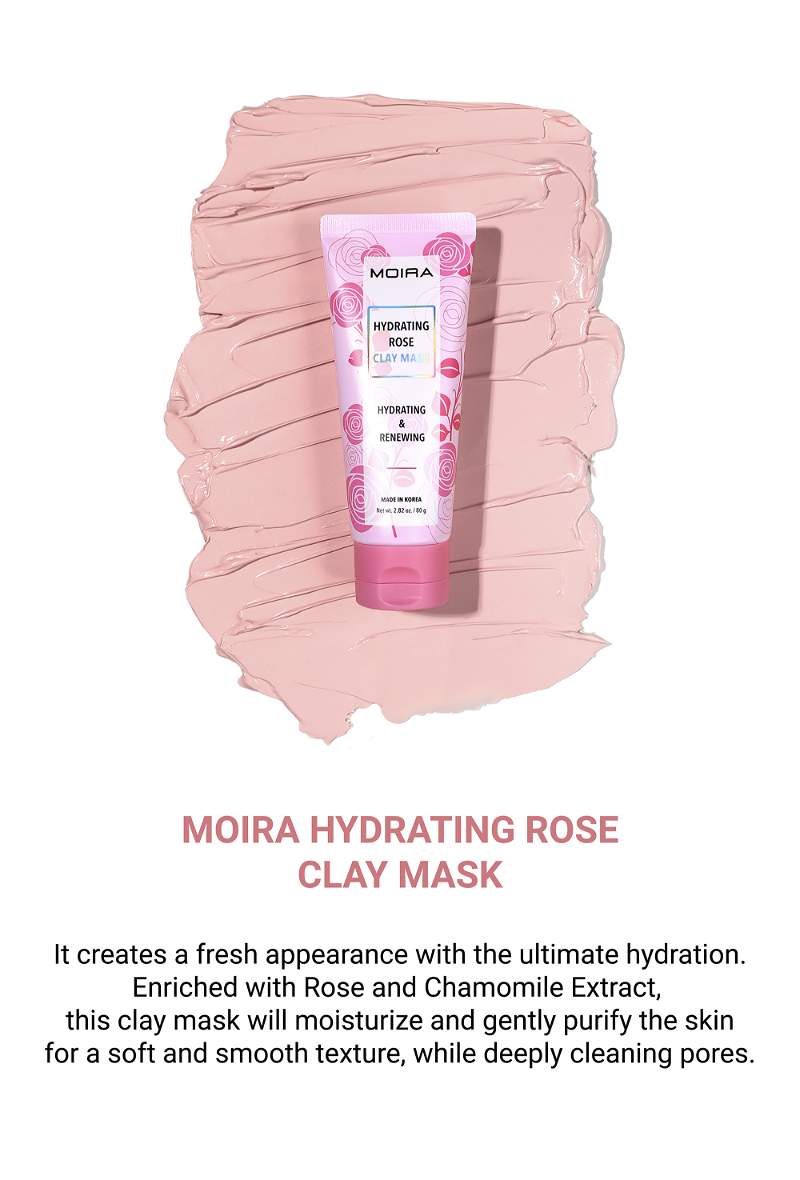 MOIRA Hydrating Rose Clay Mask