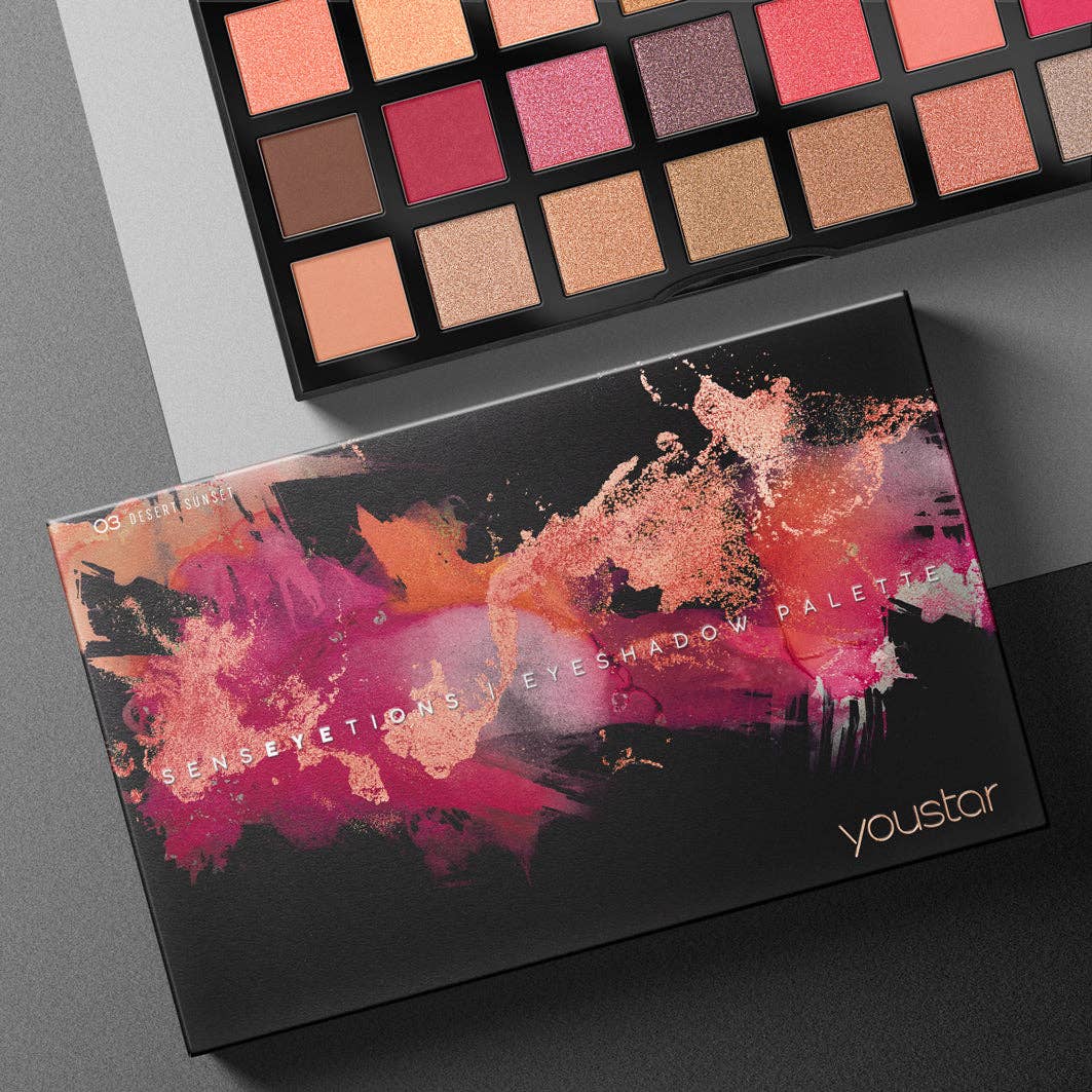 YOUSTAR SENSEYETIONS EYESHADOW PALETTE 03 - DESERT SUNSET