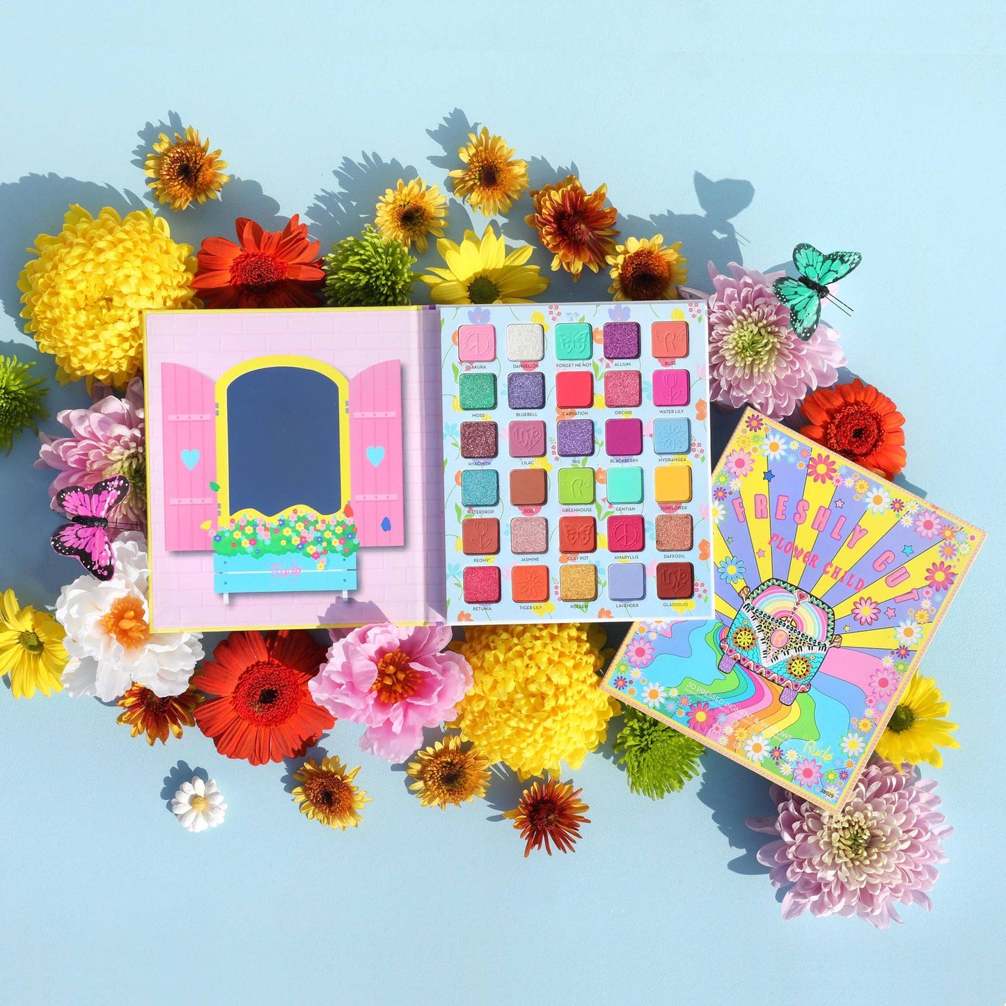 Rude cosmetics Flower child palette