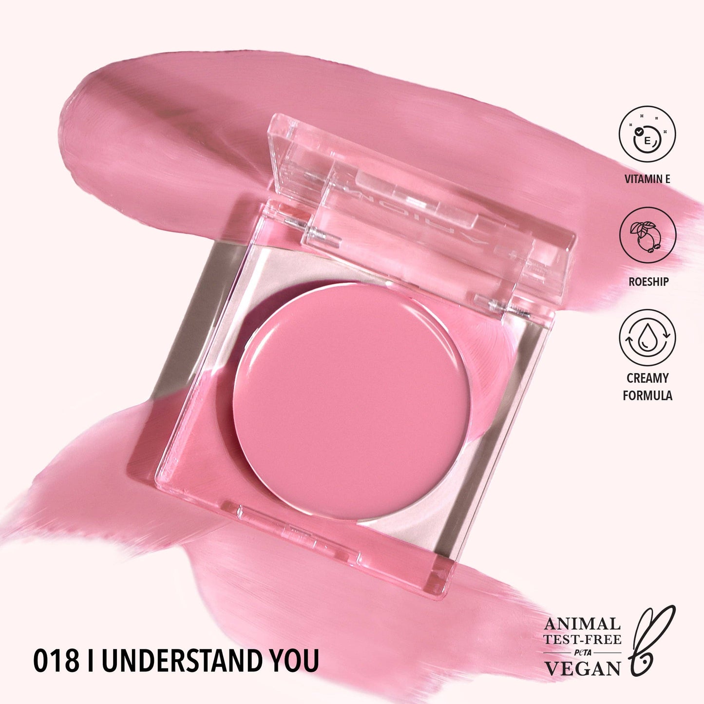 moira Loveheat Cream Blush (018, I understand you)