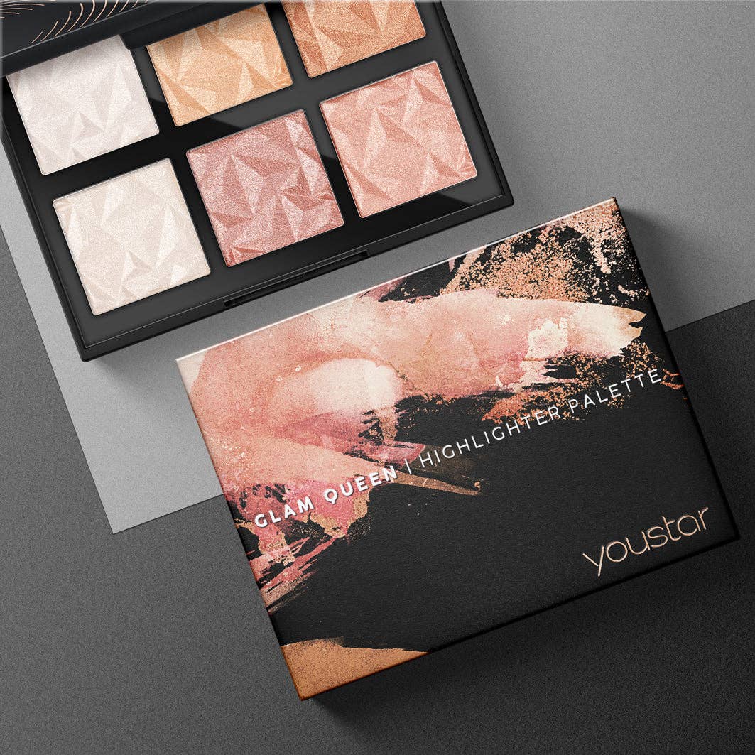 Youstar,Glam Queen Highlighter Palette