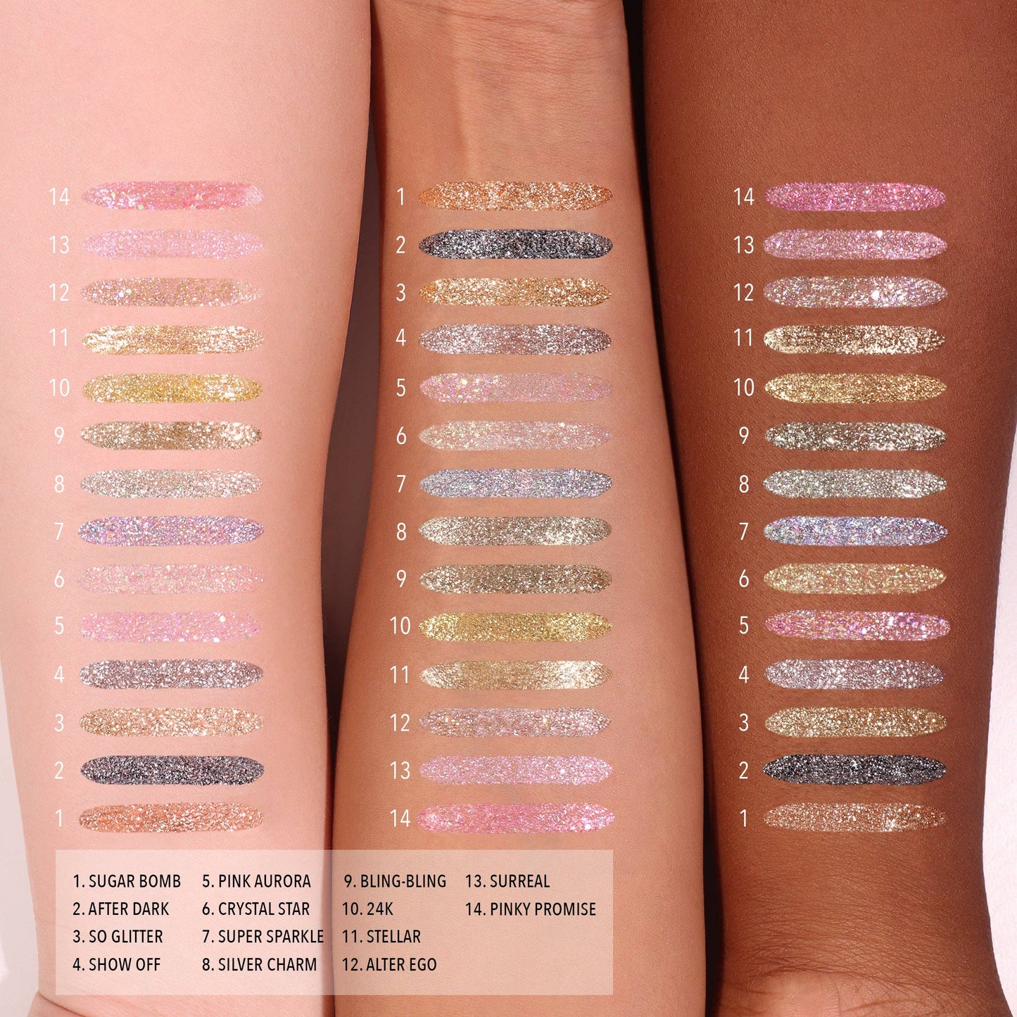 Moira Glitter Glitter Liner (010, 24K)