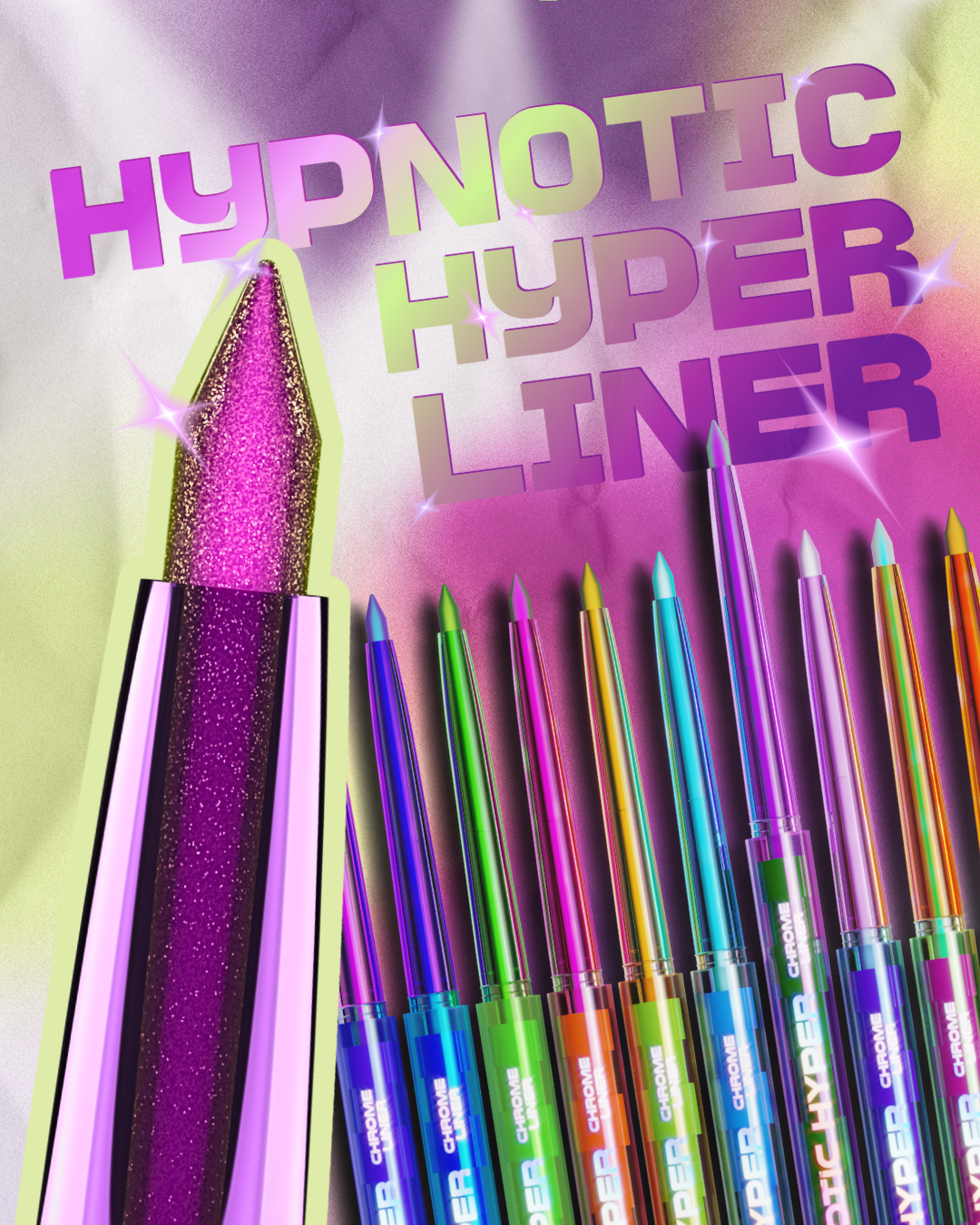 Rude cosmetics Hypnotic Hyper Chrome Liner-Euphoria