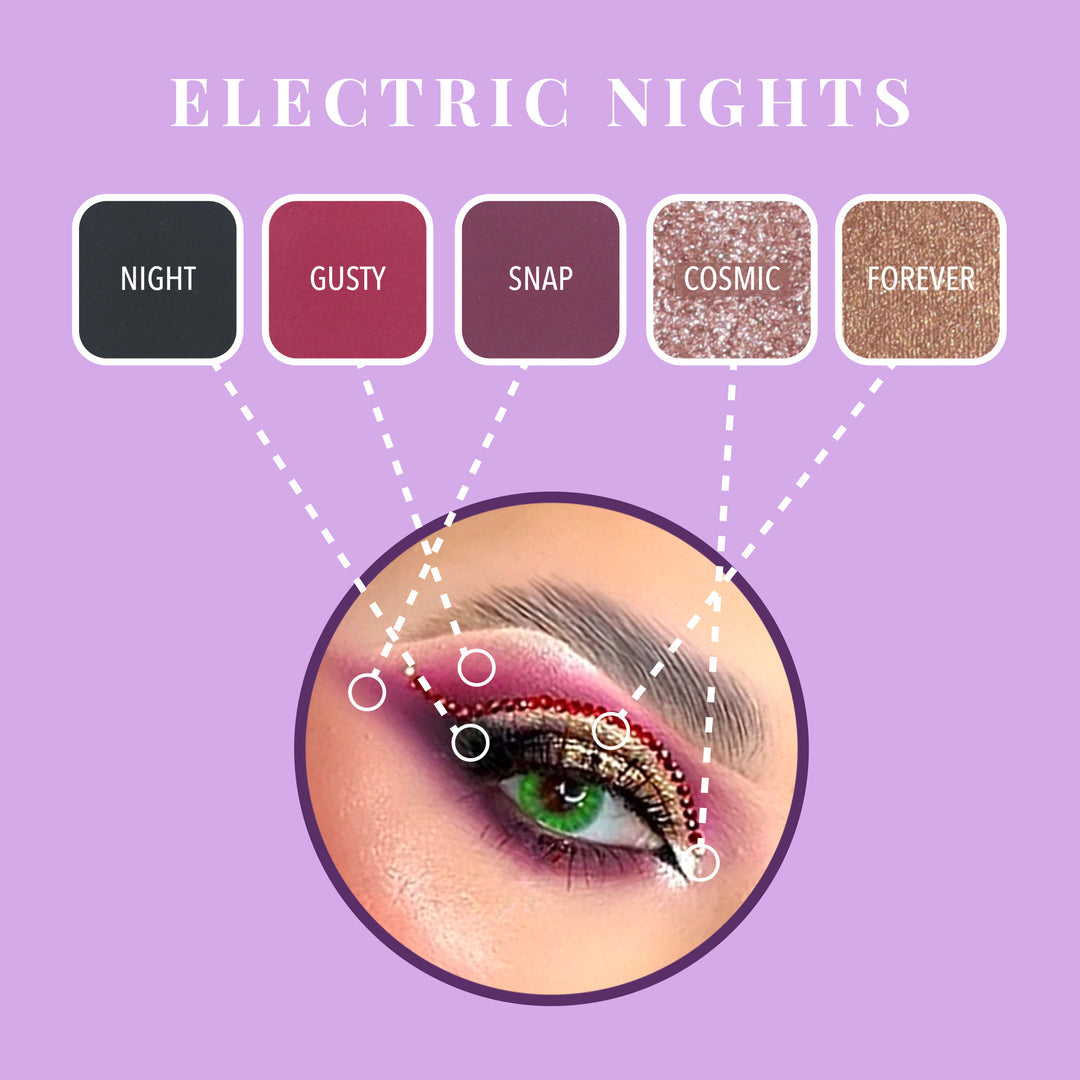 Moira Electric Nights Destiny Eye & Face Palette