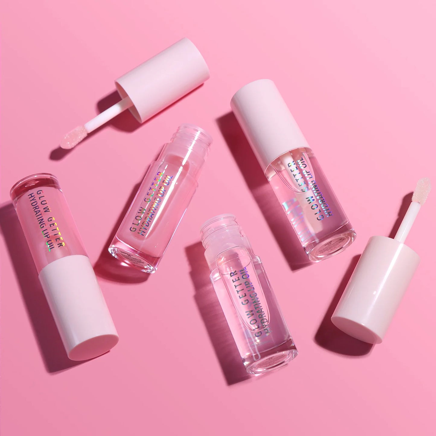 Moira Glow Getter Hydrating Lip Oil (009, Bubble Pink)