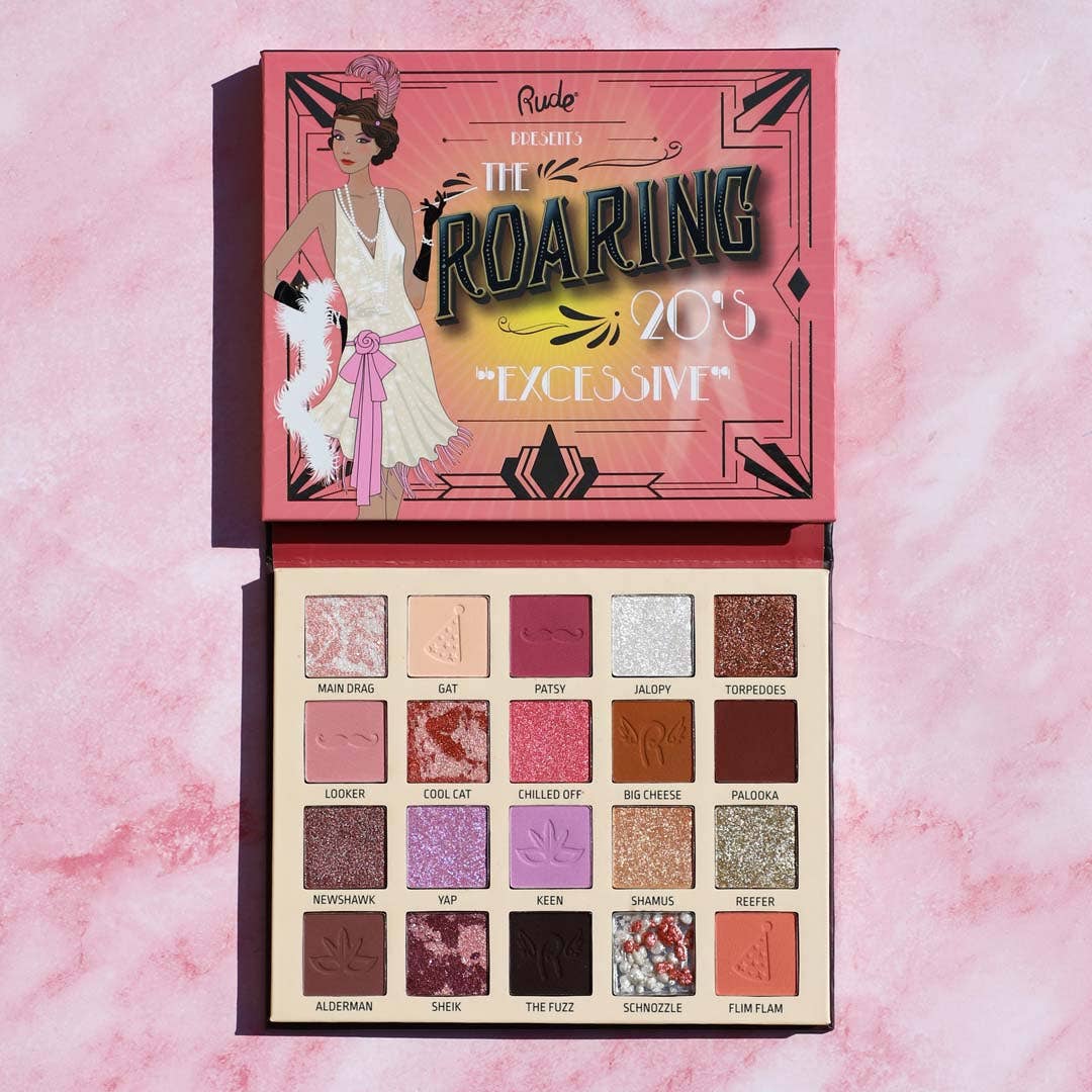 Rude cosmetics The Roaring 20's Eyeshadow Palette - Excessive