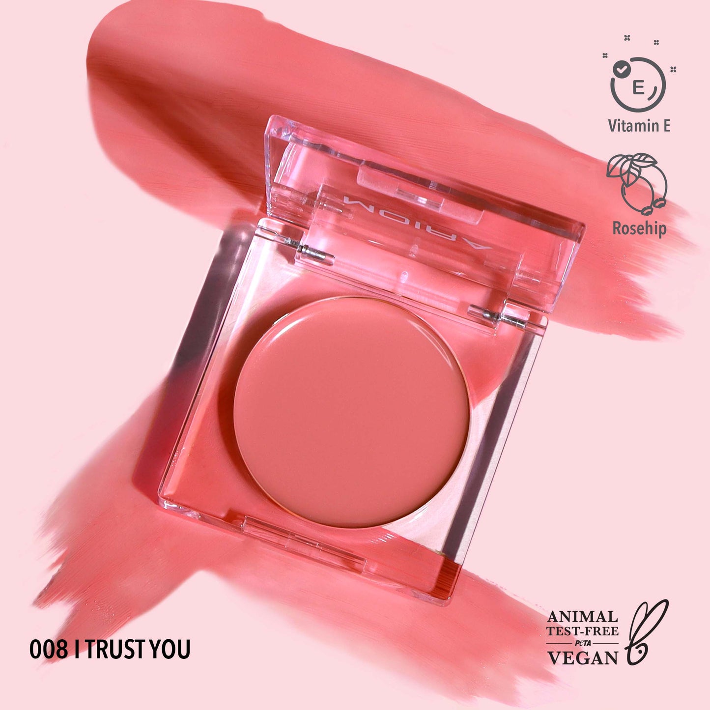 Moira Loveheat Cream Blush (008, I Trust you)