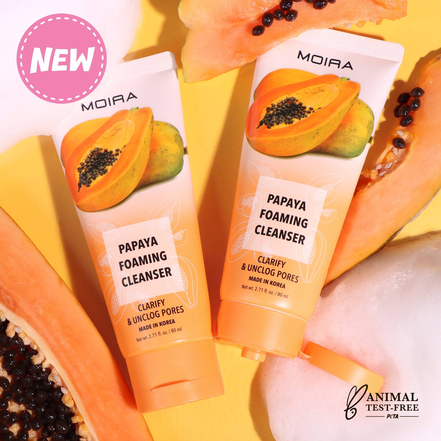 Moira Papaya Foaming Cleanser