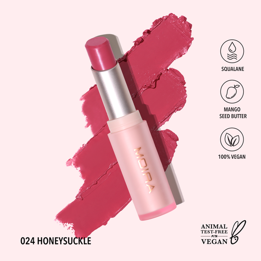 Moira Signature Lipstick (024, Honeysuckle)